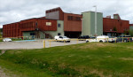 Churchill Falls. Alles-in-een-gebouw, van winkel tot school onder één dak